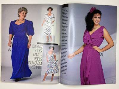 ���������� �19 ������� Burda Plus ���� 1985 E806