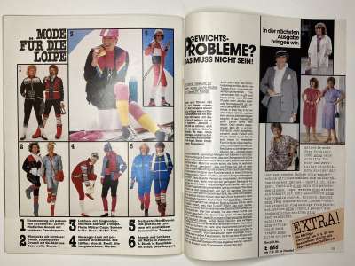 ���������� �18 ������� Burda Plus ���� 1982 E654