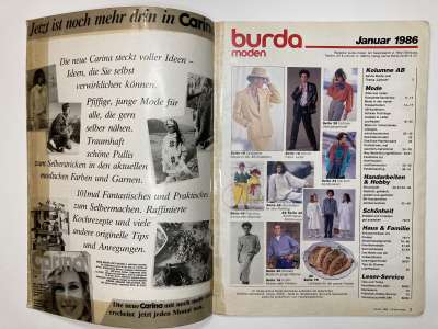 ���������� �1 ������� Burda 1/1986