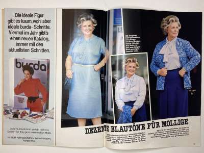 ���������� �12 ������� Burda Plus ���� 1982 E654