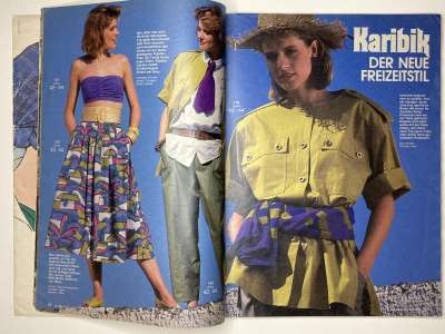 ���������� �7 ������� Burda 6/1985