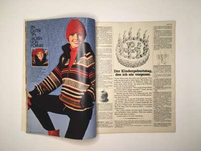 Фотография коллекционного экземпляра №17 журнала Burda 12/1977