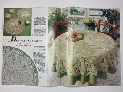 ���������� �14 ������� Burda Special Strickspitze ������� 1995