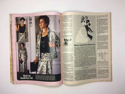 Фотография коллекционного экземпляра №35 журнала Burda 11/1977