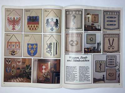 ���������� �11 ������� Burda Kreuzstich Folklore 1978 E411 ������� ���������