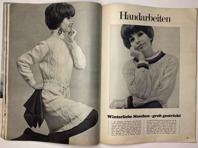 ���������� �34 ������� Burda 12/1966