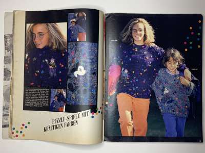 ���������� �18 ������� Burda 1/1990