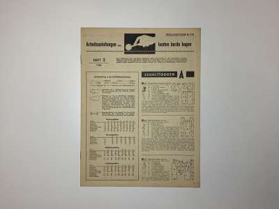 ���������� �25 ������� Burda 2/1958