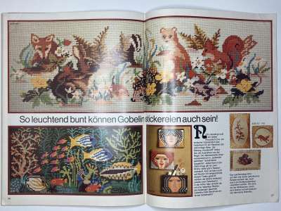 ���������� �16 ������� Burda Gobelin 1978 E408