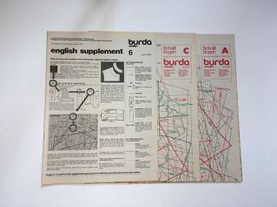 Фотография коллекционного экземпляра №49 журнала Burda 6/1978