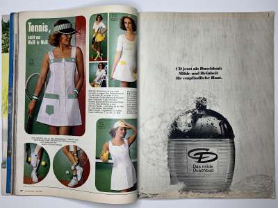 Фотография коллекционного экземпляра №33 журнала Burda 6/1976