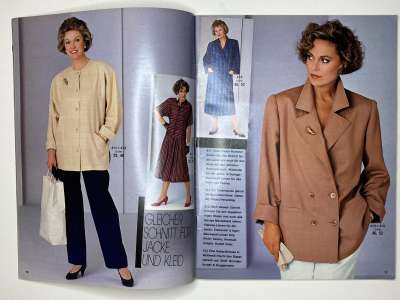 ���������� �5 ������� Burda Plus ���� 1985 E806