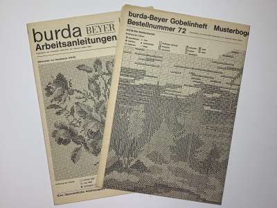 ���������� �11 ������� Burda Beyer Gobelin 1964