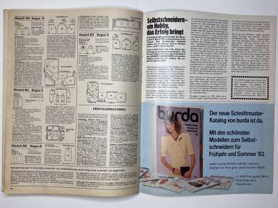 ���������� �13 ������� Burda Plus ����� 1983 E666