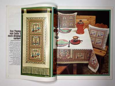 ���������� �2 ������� Burda Groses buntes Handarbeitsheft 1978 E402 ������� ��������� ������ ������ ������