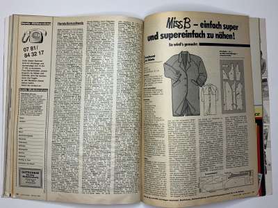 ���������� �44 ������� Burda 2/1986