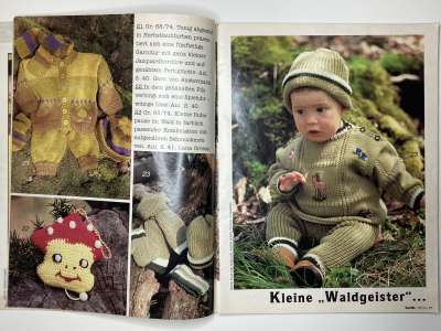 ���������� �5 ������� Burda Baby maschen herbst / winter ���� ������ �������  4/1993