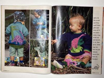 ���������� �11 ������� Burda Baby maschen herbst / winter ���� ������ �������  4/1994