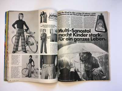 Фотография коллекционного экземпляра №23 журнала Burda 1/1976
