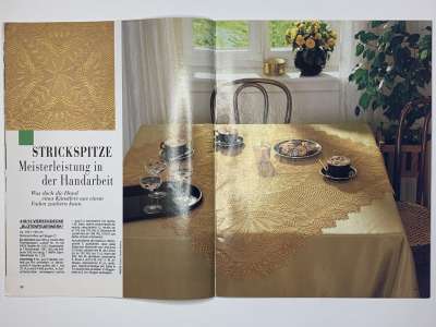 ���������� �6 ������� Burda Special Strickspitze ������� 1996