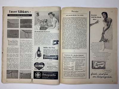 ���������� �21 ������� Burda 2/1958