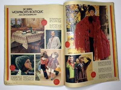 Фотография коллекционного экземпляра №54 журнала Burda 10/1976
