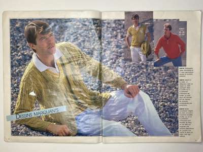 ���������� �5 ������� Burda ������� ��� ���� 1986 Burda special pour Lui E848