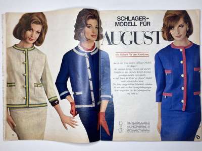 ���������� �5 ������� Burda 8/1962