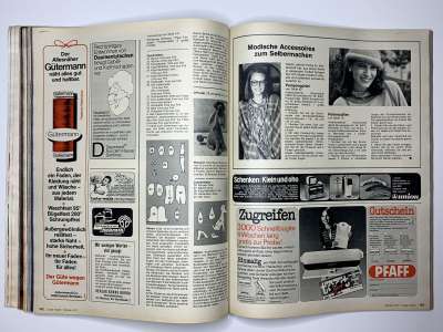 Фотография коллекционного экземпляра №75 журнала Burda 10/1977
