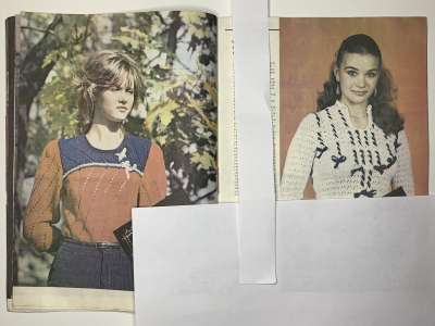 Фотография №7 книги Вязание. Альбом моделей. 1986