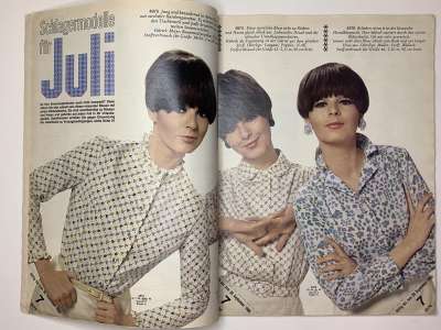 ���������� �4 ������� Burda 7/1966