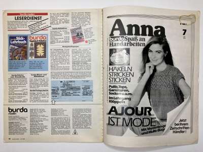 ���������� �2 ������� Burda 7/1984