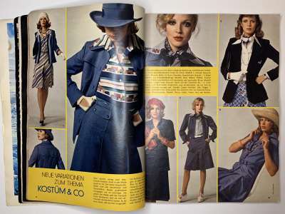 ���������� �19 ������� Burda International fruhling and sommer 1/1974