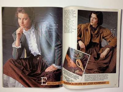���������� �15 ������� Burda ���������� ������� 1984 E748