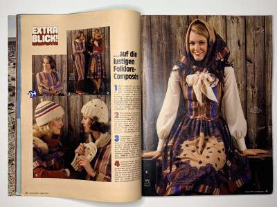 Фотография коллекционного экземпляра №14 журнала Burda 8/1976