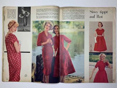 ���������� �15 ������� Burda 2/1958