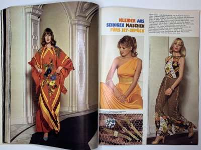 ���������� �55 ������� Burda International fruhling and sommer 1/1974