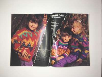 Фотография №18 журнала Burda Дети Модное вязание  3/1989