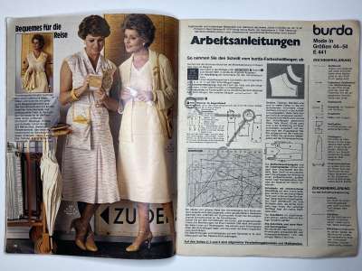 ���������� �10 ������� Burda Plus April-Mai 1979 E441