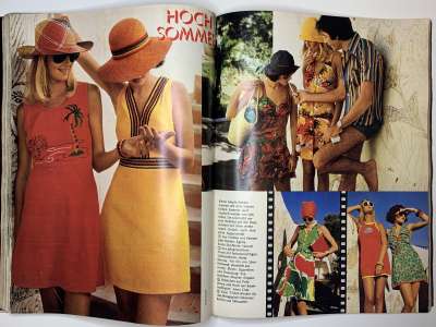 ���������� �63 ������� Burda International fruhling and sommer 1/1974