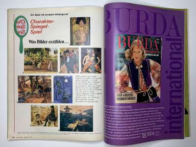 Фотография коллекционного экземпляра №77 журнала Burda 9/1976