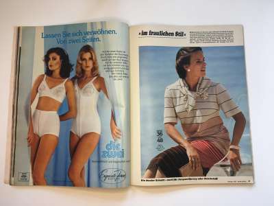 Фотография коллекционного экземпляра №22 журнала Burda 10/1978