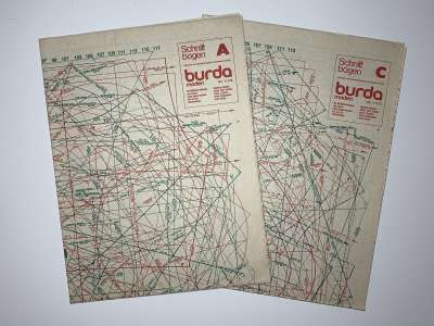 Фотография коллекционного экземпляра №70 журнала Burda 11/1976