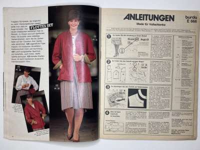 ���������� �10 ������� Burda Plus ����� 1983 E666