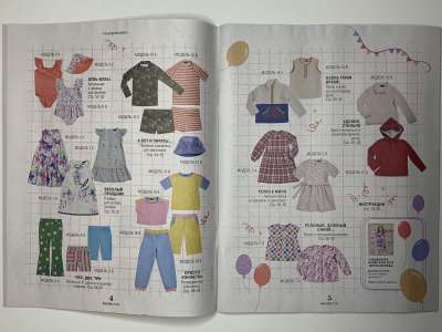 ���������� �������������� ���������� �1 ������� Burda Kids ������� ���� 1/2025