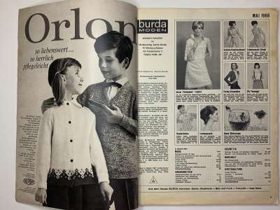 ���������� �2 ������� Burda 5/1966
