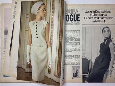 ���������� �45 ������� Burda 5/1966