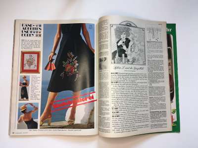 Фотография коллекционного экземпляра №44 журнала Burda 6/1978