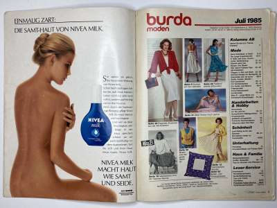 ���������� �1 ������� Burda 7/1985