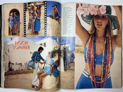 ���������� �65 ������� Burda International fruhling and sommer 1/1974